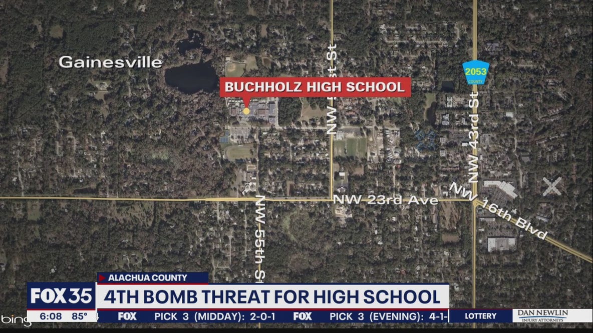 4 bomb threats called in to Gainesville school since August